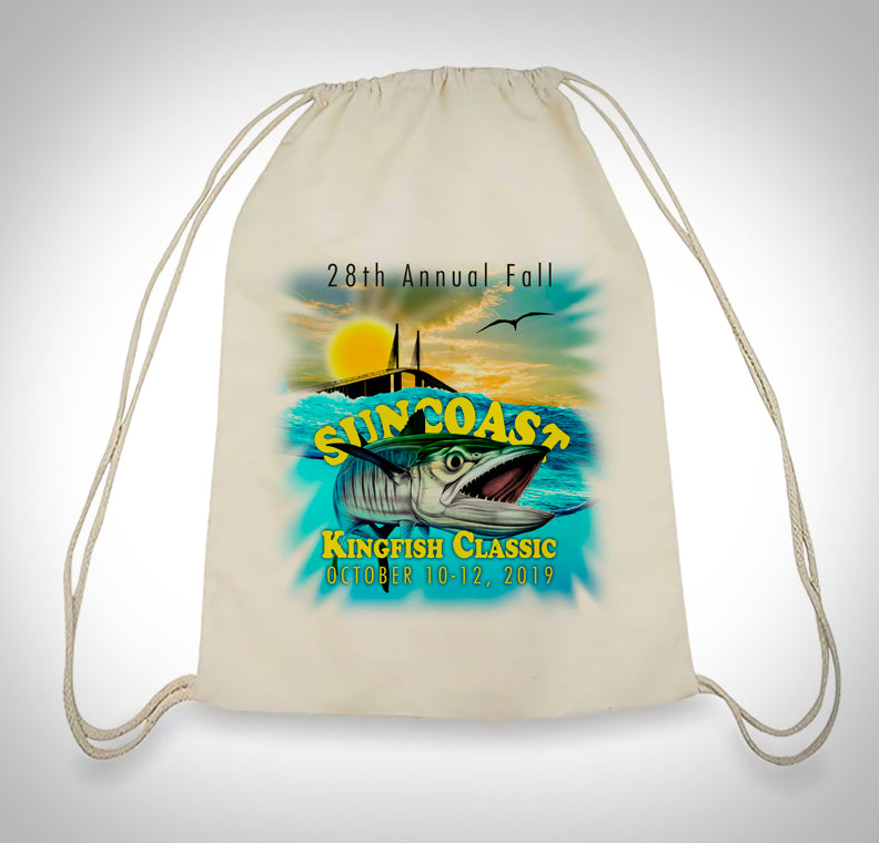Suncoast Kingfish Classic Drawstring Bag – SurfmonkeyGear