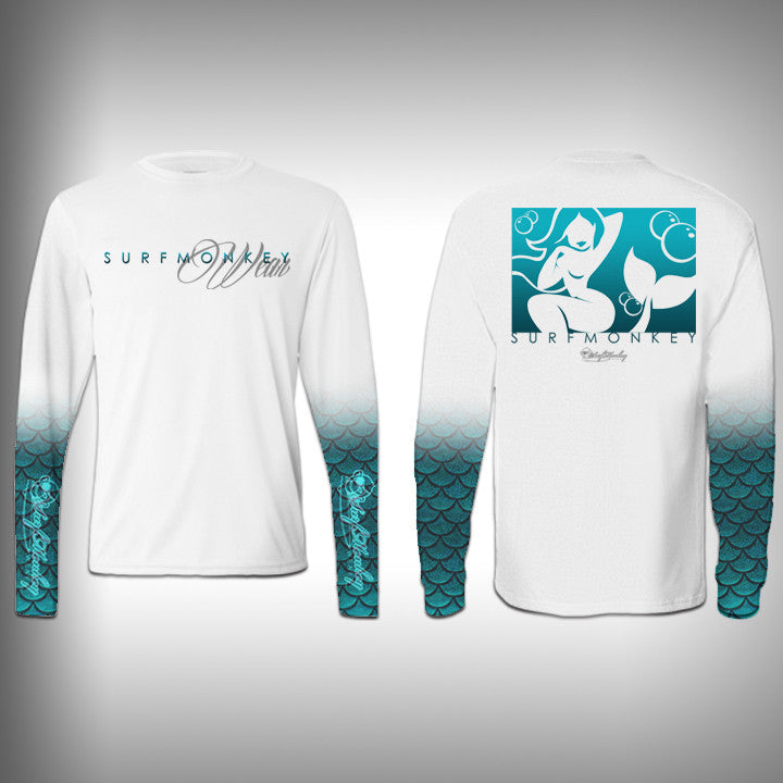 Redfish Scale Sleeve Shirt - SurfMonkey - Performance Shirts - Fishing –  SurfmonkeyGear