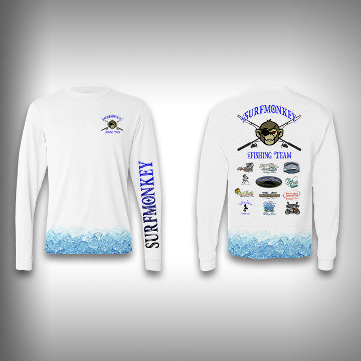Team Surfmonkey Fishing Shirt - SurfMonkey - Performance Shirts - Fishing  Shirt