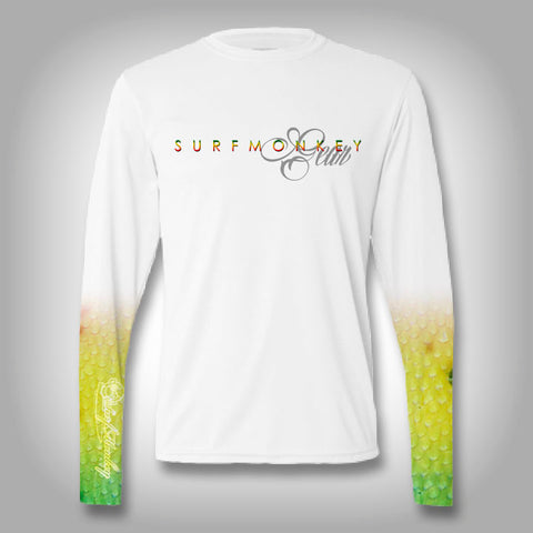 SurfmonkeyGear Bluewater Predator Fishing Team Shirts - Performance Shirt - Fishing Shirt Extra Large / White